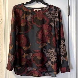 Anne Taylor Loft Blouse - size L